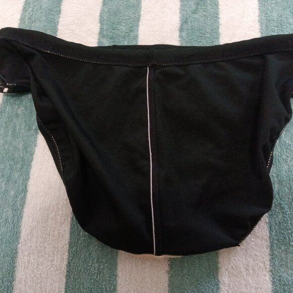 ARENA VINTAGE BLACK TEAM SWIM BRIEF, SIZE LARGE (Pre-Owned) - Picture 7 of 8
